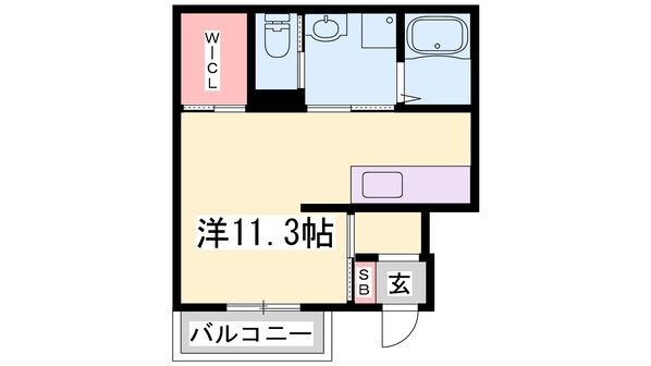 山陽姫路駅 徒歩27分 1階の物件間取画像